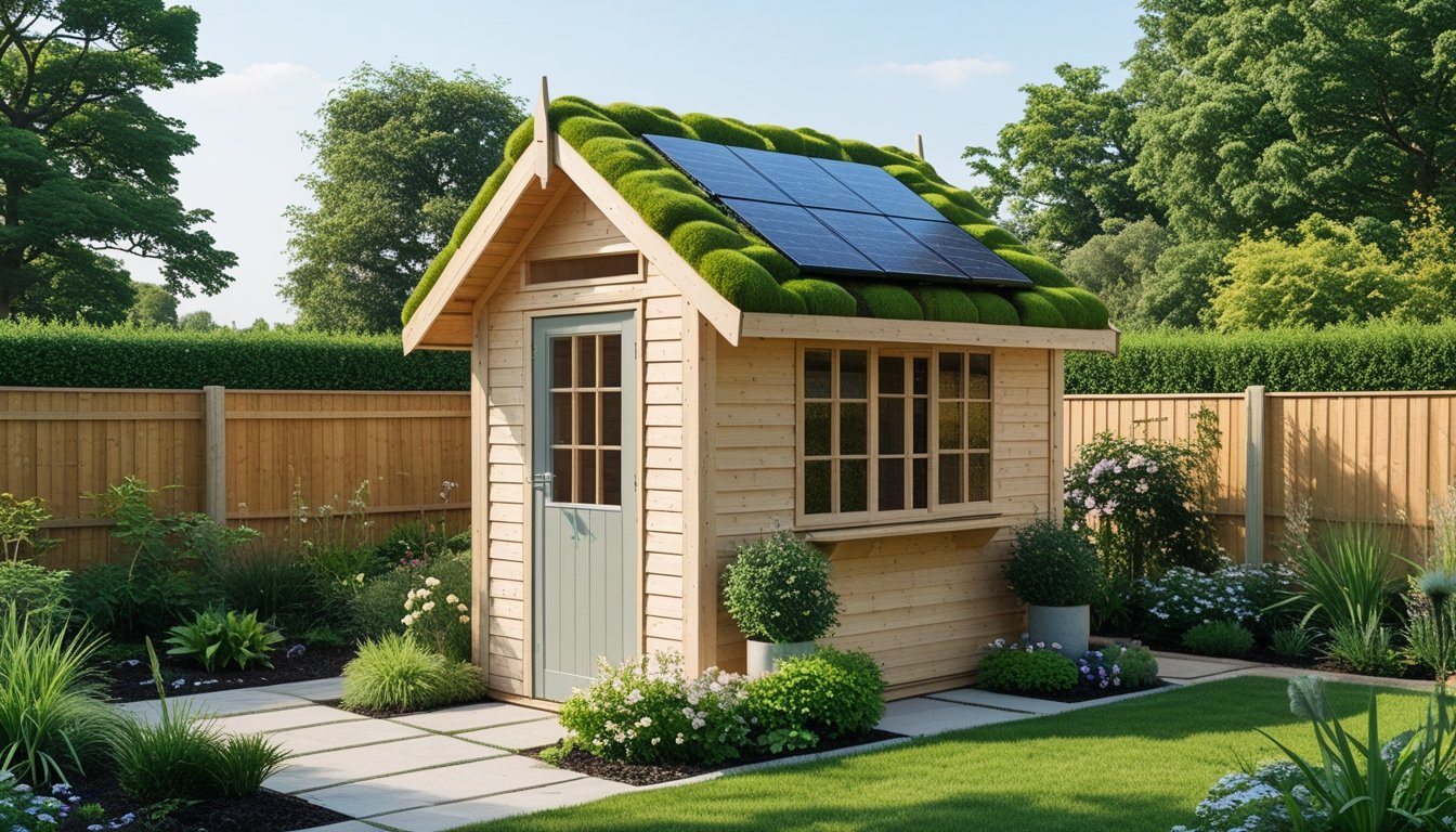 Eco-Friendly Roofing Materials For UK Garden Sheds
