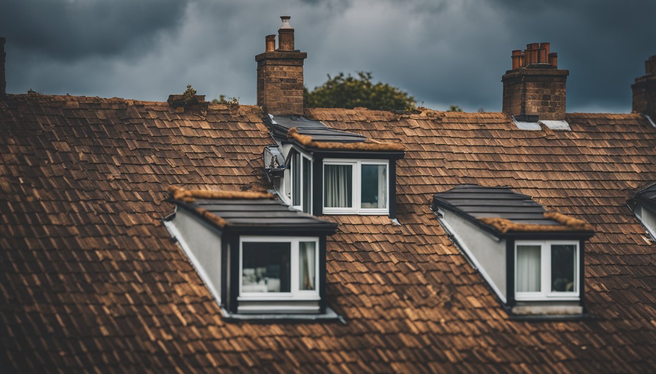 A sturdy UK roof enduring harsh weather over time