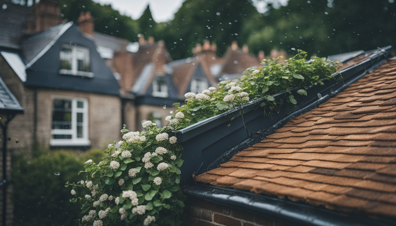 A sturdy, weather-beaten roof withstands heavy rain and strong winds in the UK