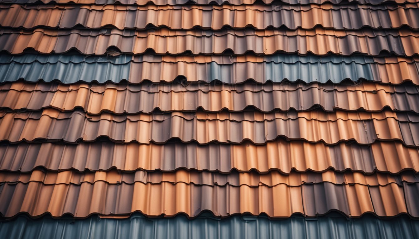 A variety of UK roofing styles displayed with accompanying FAQs