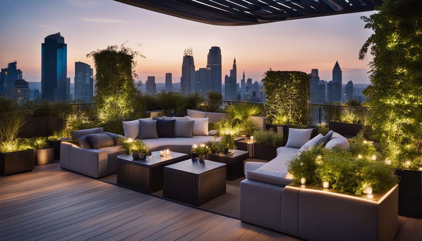 Luxury Roof Garden Designs For UK Homes