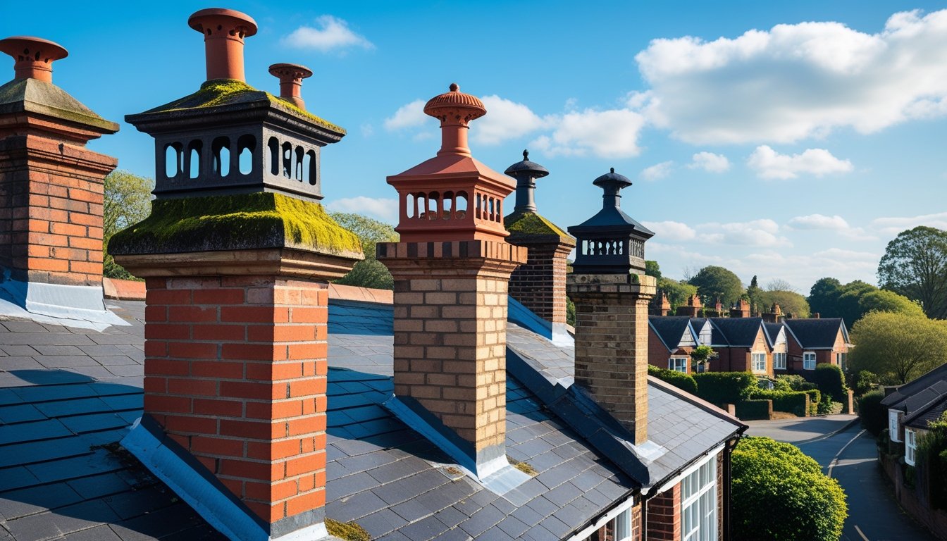 Exploring Unique Chimney Pot Designs In The UK