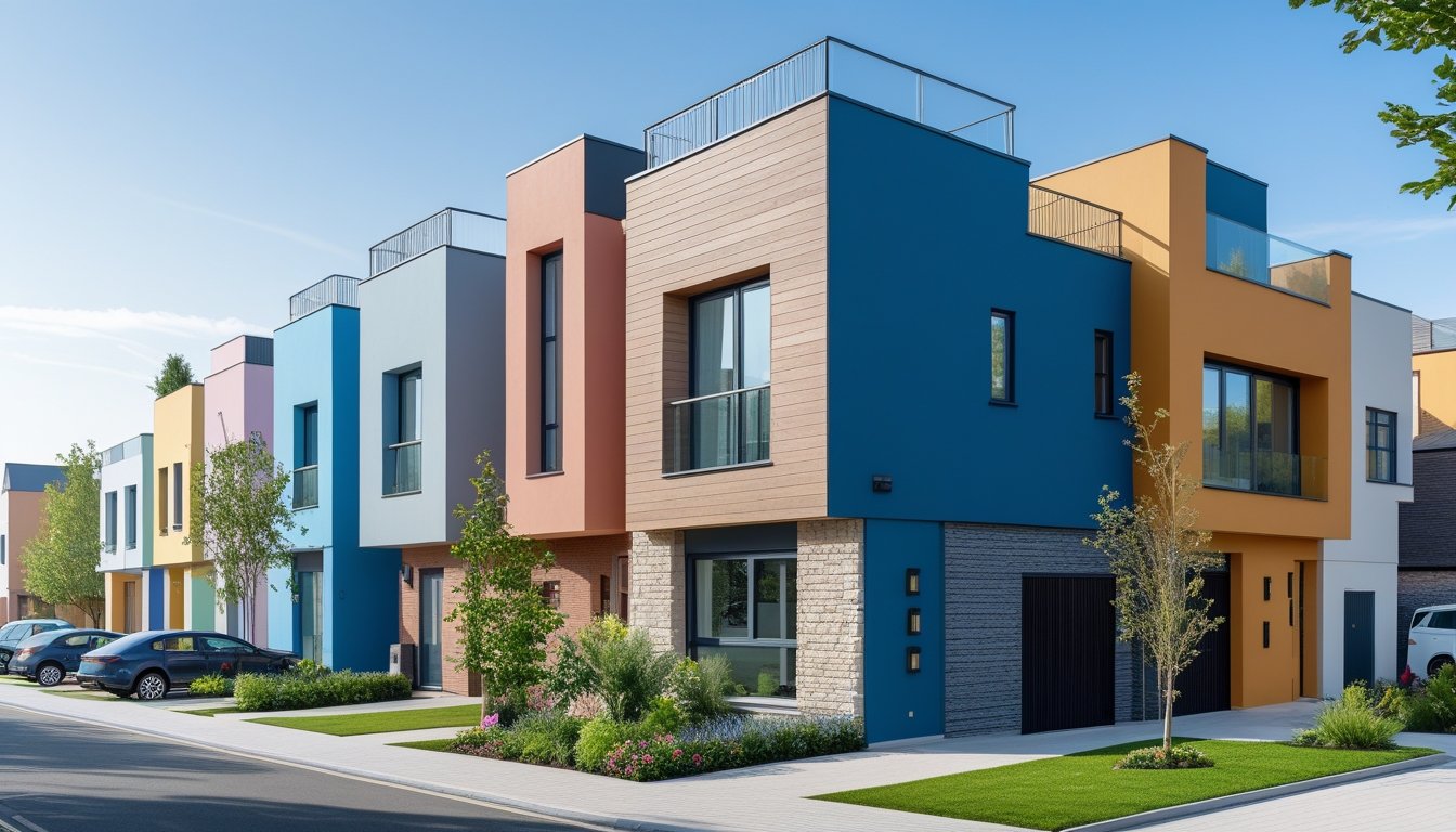 Innovative Home Exterior Colour Schemes For UK Residences